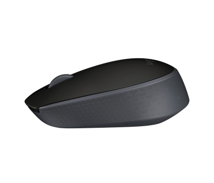 Logitech M171 Mouse Wireless, 2.4 GHz con Mini Ricevitore USB, Rilevamento Ottico, Durata ‎Batteria Fino a 12 Mesi, Mouse Ambidestro per PC/Mac/Laptop, Nero