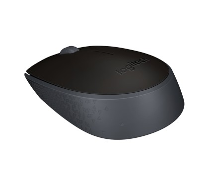 Logitech M171 Mouse Wireless, 2.4 GHz con Mini Ricevitore USB, Rilevamento Ottico, Durata ‎Batteria Fino a 12 Mesi, Mouse Ambidestro per PC/Mac/Laptop, Nero