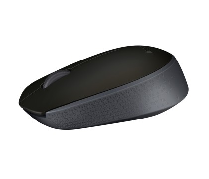 Logitech M171 Mouse Wireless, 2.4 GHz con Mini Ricevitore USB, Rilevamento Ottico, Durata ‎Batteria Fino a 12 Mesi, Mouse Ambidestro per PC/Mac/Laptop, Nero