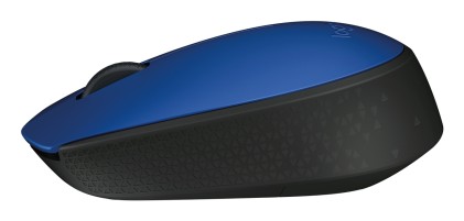 Logitech Mouse Wireless Ottico M171 Blu