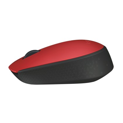 Mouse M171 Log Optical Usb Red Logitech Wireless