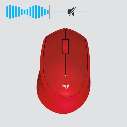 Logitech M330 SILENT PLUS mouse Mano destra RF Wireless Meccanico 1000 DPI