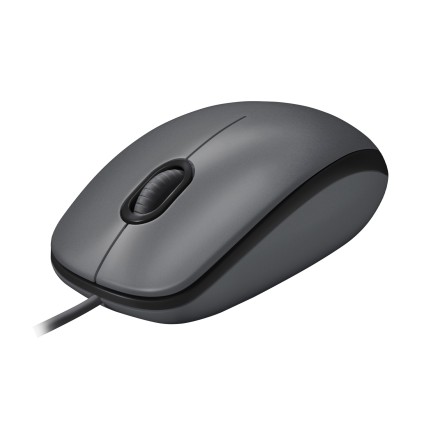 Logitech M100 mouse USB tipo A Ottico 1000 DPI Ambidestro