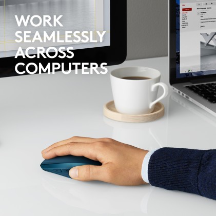 Logitech MX Anywhere 2S Wireless Mobile mouse Mano destra RF senza fili + Bluetooth 4000 DPI