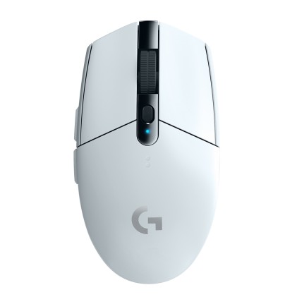 Mouse USB wireless Logitech G305 Lightspeed 12000 dpi - 5 pulsanti programmabili - Uso per destrimani - Bianco