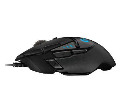 Logitech G Logitech G502 Mouse Gaming HERO Prestazioni Elevate, Sensore HERO 25K, 25600 DPI, RGB, Pesi Regolabili, 11 Pulsanti Programmabili, Memoria Integrata, per PC/Mac/Laptop. Nero