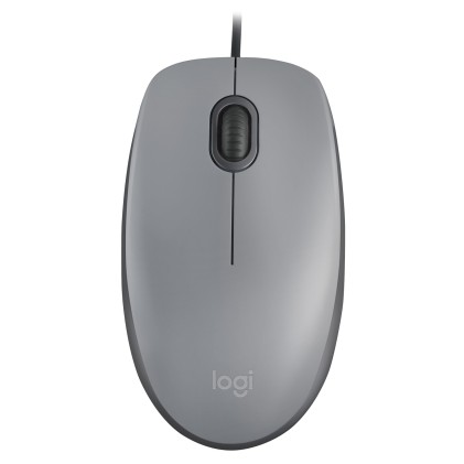 Mouse LOGITECH M110 SILENT - MID GRAY - EMEA