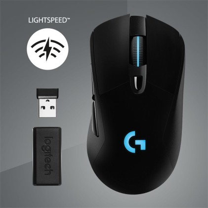 Logitech G G703 Lightspeed mouse Mano destra RF Wireless Ottico 25600 DPI