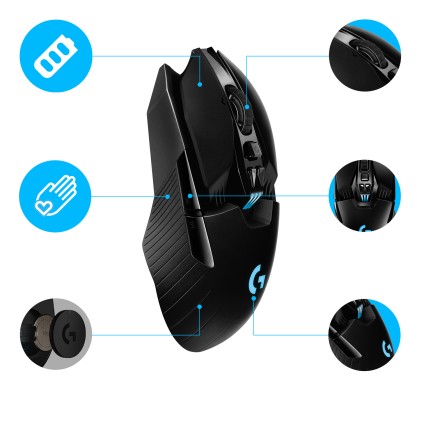 Mouse Wireless Logitech G903 LIGHTSPEED HERO - 910-005672