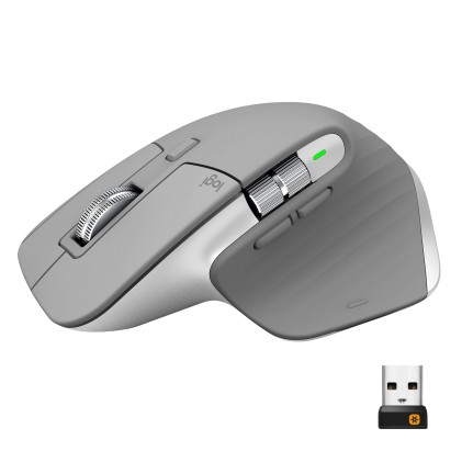 Logitech MX Master 3 mouse Mano destra RF senza fili + Bluetooth Laser 4000 DPI