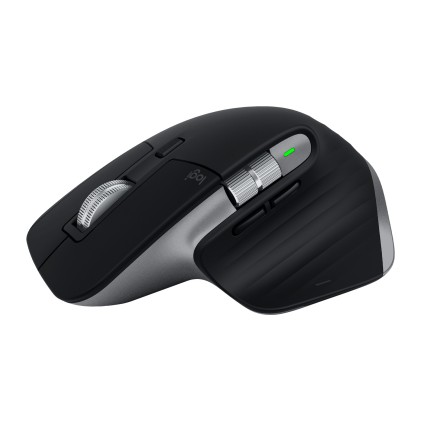Logitech MX Master 3 &ndash; Mouse Wireless Avanzato per Mac, Scorrimento Rapido, Design Ergonomico, 4000 DPI, Personalizzabile, USB-C Risparmio Energia, Bluetooth, Apple MacBook, Compatibile iPad