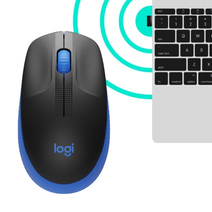 Logitech M190 mouse Ambidestro RF Wireless Ottico 1000 DPI
