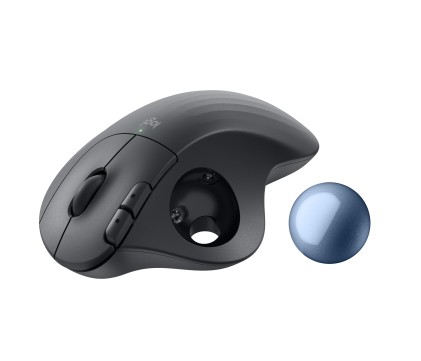 Logitech ERGO M575 for Business mouse Mano destra RF senza fili + Bluetooth Trackball 2000 DPI