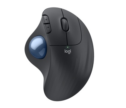 Logitech ERGO M575 for Business mouse Mano destra RF senza fili + Bluetooth Trackball 2000 DPI