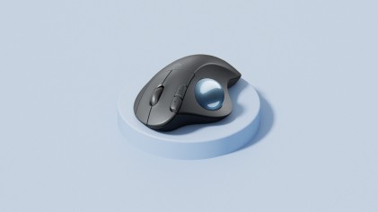 Logitech ERGO M575 for Business mouse Mano destra RF senza fili + Bluetooth Trackball 2000 DPI