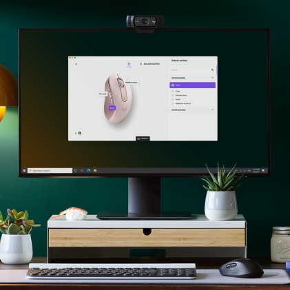 Logitech Signature M650 mouse Mano destra RF senza fili + Bluetooth Ottico 2000 DPI