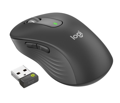 Logitech Signature M650 for Business mouse Mano destra RF senza fili + Bluetooth Ottico 4000 DPI