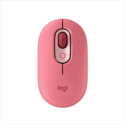 Logitech Mouse Wireless Pop Bluetooth Usb, Retail, Heartbreaker
