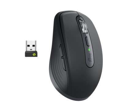 Logitech 910-006958 mouse Ufficio Mano destra RF senza fili + Bluetooth Laser 8000 DPI