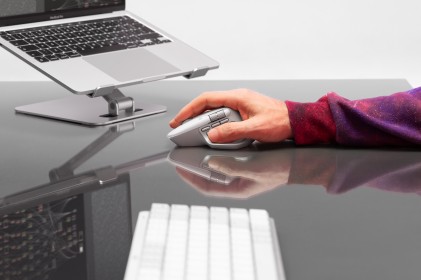 ORIGINALE Logitech Accessori per computer Grigio 910-007563 Maus MX Master MX Master 4, Pale Gray