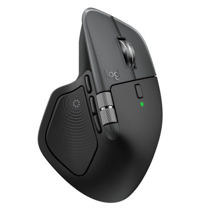 ORIGINALE Logitech Accessori per computer Argento 910-007577 Maus MX Master MX Master 4 for Mac, Nero Siderale
