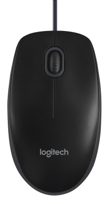 Mouse Ottico B100 Nero Usb Logitech