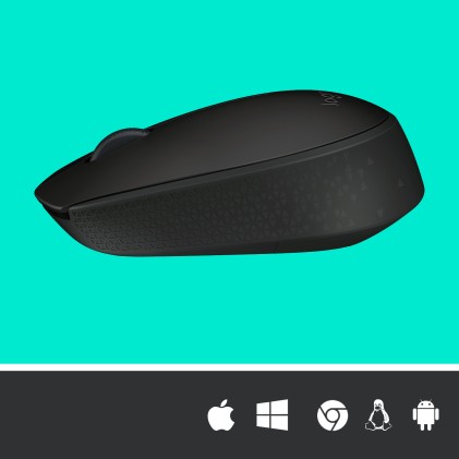 MOUSE LOGITECH WIRELESS NERO M171