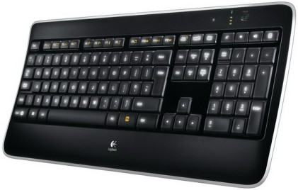 Logitech Wireless Illuminated Keyboard K800 tastiera RF Wireless QWERTY Spagnolo Nero