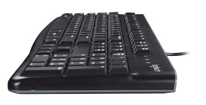 Logitech Keyboard K120 for Business tastiera Ufficio USB QWERTY US International Nero