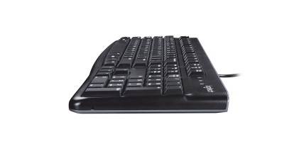 Logitech K120 Corded Keyboard tastiera USB QWERTY Spagnolo Nero