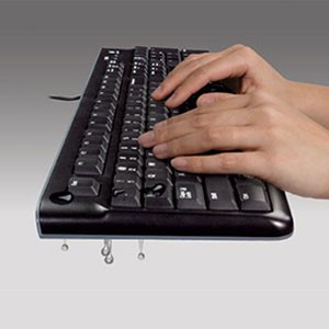 Logitech Tastiera K120 US nero