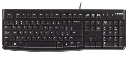 Logitech Keyboard K120 for Business tastiera USB QWERTY Spagnolo Nero