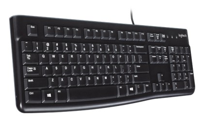 Logitech Keyboard K120 for Business tastiera USB QWERTY Spagnolo Nero