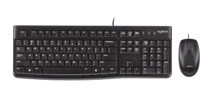 Logitech 920-002562 tastiera Mouse incluso Ufficio USB QWERTY US International Nero