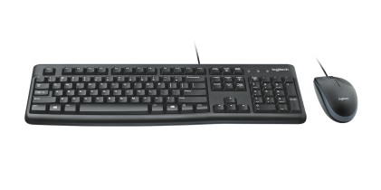 Logitech 920-002562 tastiera Mouse incluso Ufficio USB QWERTY US International Nero