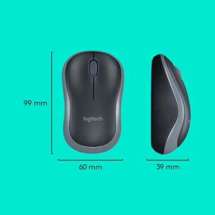 ORIGINALE Logitech 920-004508 MK270 - Tastiera e mouse kit wireless MK270