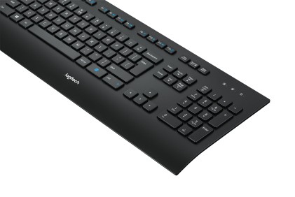 Logitech K280E Pro f/ Business tastiera Ufficio USB QWERTY US International Nero