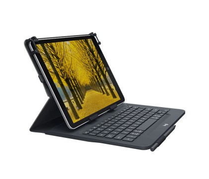 Logitech Tastiera Wireless Bluetooth Universal Folio Usb Ita Pc/Tablet