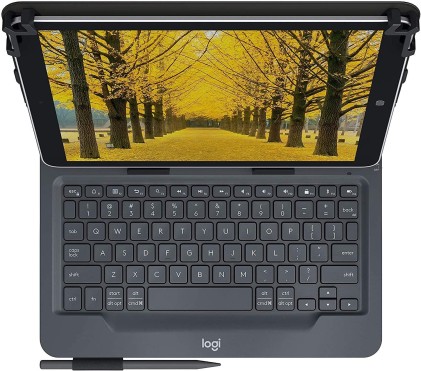 Logitech Tastiera Wireless Bluetooth Universal Folio Usb Ita Pc/Tablet