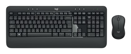 Logitech 920-008685 tastiera Mouse incluso Universale RF Wireless QWERTY US International Nero