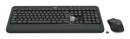 Logitech 920-008685 tastiera Mouse incluso Universale RF Wireless QWERTY US International Nero