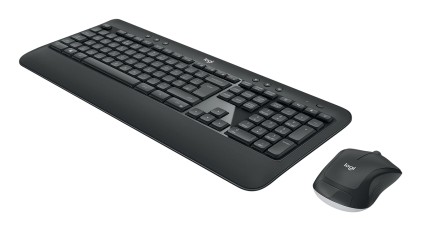 Logitech 920-008685 tastiera Mouse incluso Universale RF Wireless QWERTY US International Nero