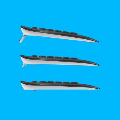 Logitech 920-008685 tastiera Mouse incluso Universale RF Wireless QWERTY US International Nero