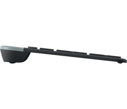 Logitech Slim MK470 tastiera Mouse incluso Universale RF Wireless QWERTZ Tedesco Grafite