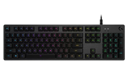 Logitech G G512 CARBON LIGHTSYNC RGB Mechanical Gaming Keyboard with GX Brown switches tastiera USB QWERTY Spagnolo Carbonio