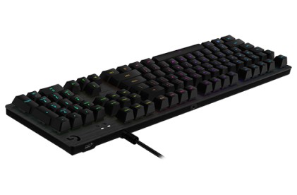 Logitech G G512 CARBON LIGHTSYNC RGB Mechanical Gaming Keyboard with GX Brown switches tastiera USB QWERTY Spagnolo Carbonio