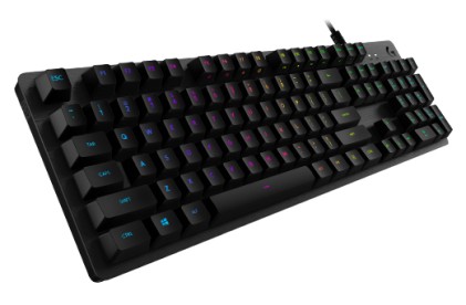 Logitech G G512 CARBON LIGHTSYNC RGB Mechanical Gaming Keyboard with GX Brown switches tastiera USB QWERTY Spagnolo Carbonio