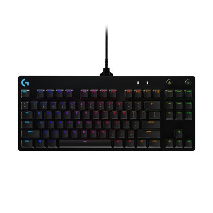 Logitech G PRO tastiera QWERTY US International Nero
