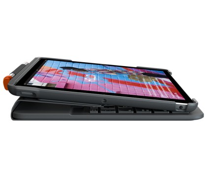Custodia Con Tastiera Logitech Slim Folio Ipad (7A, 8A E 9A Gen) 920-0