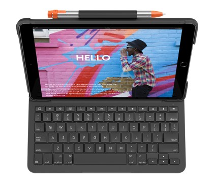 Logitech Slim Folio Grafite Bluetooth QWERTY Spagnolo